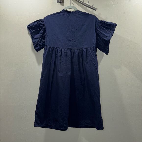 Vilagallo Eliza Dress- Navy - Picture 9 of 15
